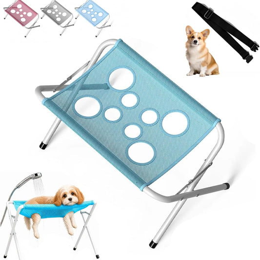 GroomEase Foldable Pet Grooming & Nail Trimming Hammock