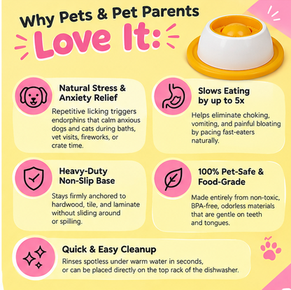 HappyLick  Pet Feeding Bowl